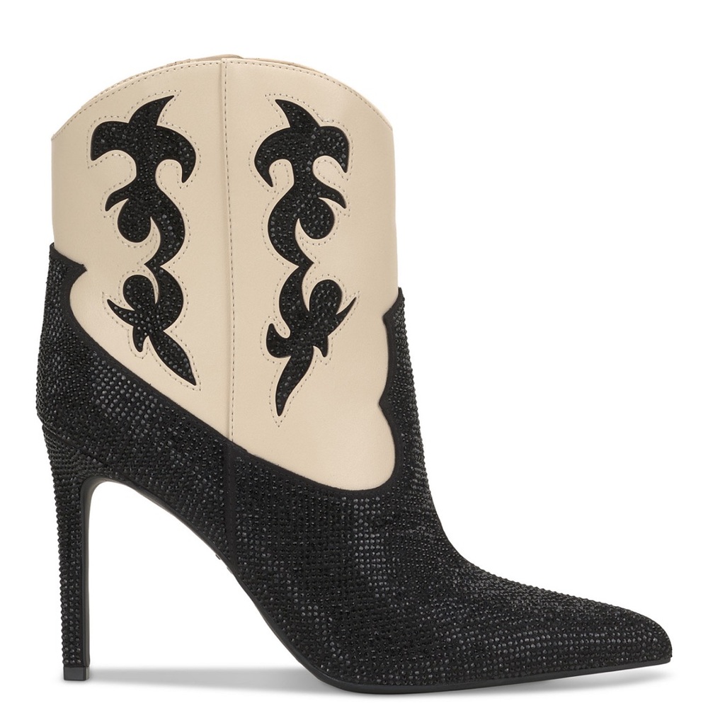 Women’s Indigo embellished cowboy booties, created for Macy’s